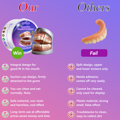 𝐉𝐚𝐬𝐬𝐞𝐞𝐦® Latest Premium Comfort Dentures💖 (High-End Dentures, Easy to Wear - Limited Time 70% Discount)🔥