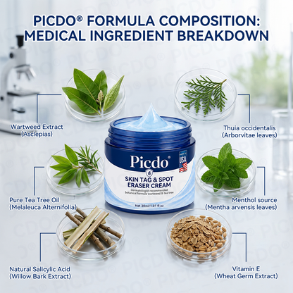 𝐏𝐢𝐜𝐝𝐨® 7-𝐃𝐚𝐲 𝐒𝐤𝐢𝐧 𝐓𝐚𝐠 & 𝐒𝐩𝐨𝐭 𝐄𝐫𝐚𝐬𝐞𝐫 𝐂𝐫𝐞𝐚𝐦🩵 (Zero Pain, Zero 𝐒𝐜𝐚𝐫𝐬 Formula) 💪