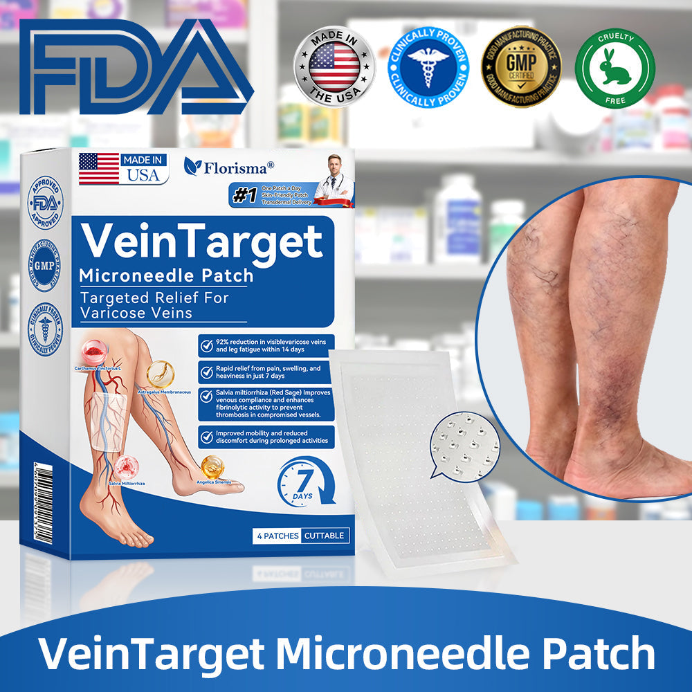 🎁🎁𝐅𝐥𝐨𝐫𝐢𝐬𝐦𝐚® 𝐕𝐞𝐢𝐧𝐓𝐚𝐫𝐠𝐞𝐭 𝐌𝐢𝐜𝐫𝐨𝐧𝐞𝐞𝐝𝐥𝐞 𝐏𝐚𝐭𝐜𝐡⚡Instant Relief, Long-Term Results