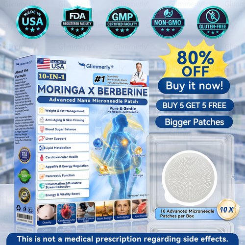 🏥𝑶𝒇𝒇𝒊𝒄𝒊𝒂𝒍 𝑺𝒕𝒐𝒓𝒆  |  𝑮𝒍𝒊𝒎𝒎𝒆𝒓𝒍𝒚® 👩‍⚕️𝑴𝒐𝒓𝒊𝒏𝒈𝒂 & 𝑩𝒆𝒓𝒃𝒆𝒓𝒊𝒏𝒆 10-𝑰𝑵-1 𝑨𝒅𝒗𝒂𝒏𝒄𝒆𝒅 𝑵𝒂𝒏𝒐 𝑴𝒊𝒄𝒓𝒐𝒏𝒆𝒆𝒅𝒍𝒆 𝑷𝒂𝒕𝒄𝒉 (𝐎𝐧𝐜𝐞 𝐃𝐚𝐢𝐥𝐲, 𝐯𝐢𝐬𝐢𝐛𝐥𝐞 𝐜𝐡𝐚𝐧𝐠𝐞𝐬 𝐢𝐧 𝟕 𝐝𝐚𝐲𝐬）✅ 𝐎𝐛𝐞𝐬𝐢𝐭𝐲, 𝐃𝐢𝐚𝐛𝐞𝐭𝐞𝐬, 𝐒𝐥𝐞𝐞𝐩 𝐀𝐩𝐧𝐞𝐚, 𝐀𝐧𝐝 𝐉𝐨𝐢𝐧𝐭 𝐈𝐬𝐬𝐮𝐞𝐬