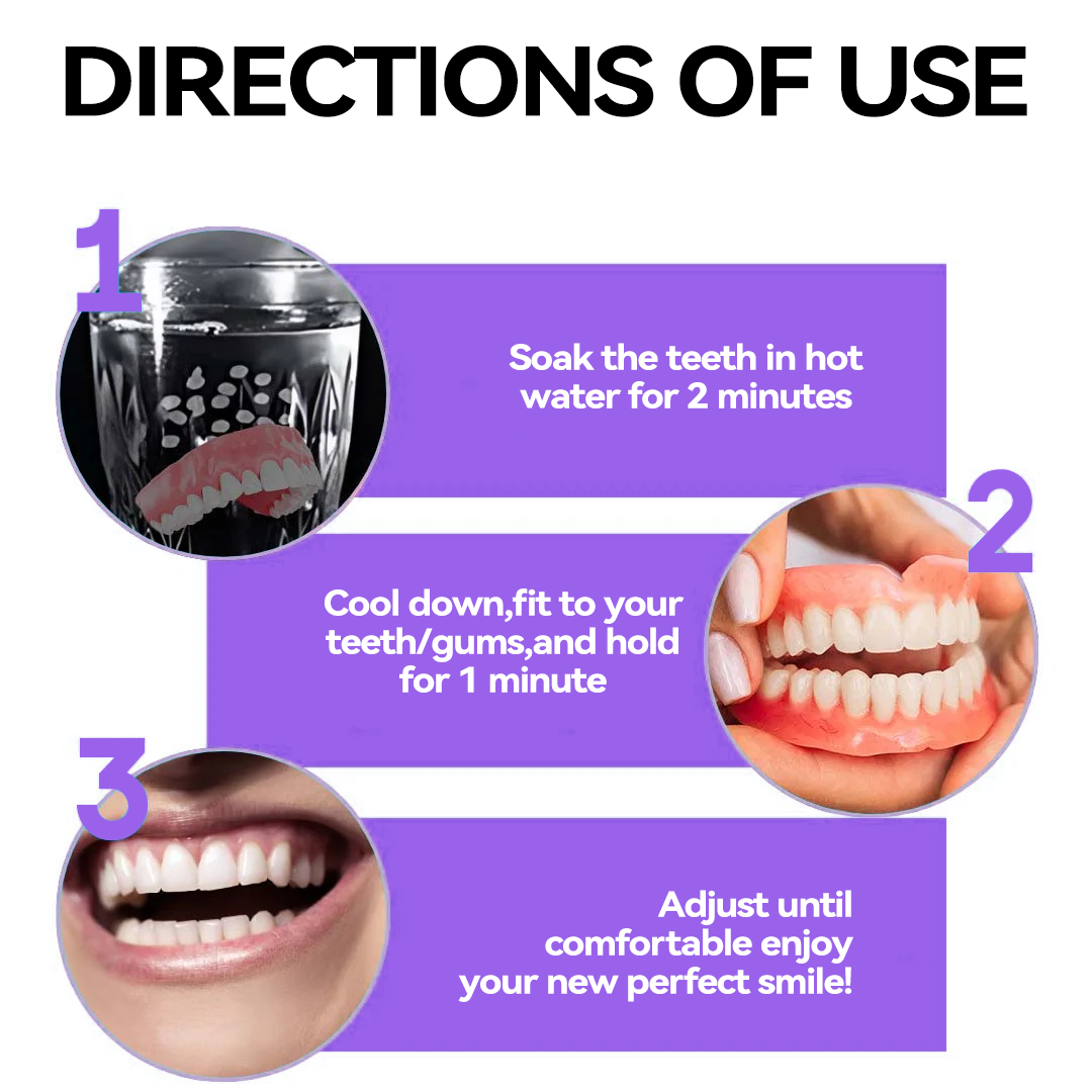 𝐉𝐚𝐬𝐬𝐞𝐞𝐦® Latest Premium Comfort Dentures💖 (High-End Dentures, Easy to Wear - Limited Time 70% Discount)🔥