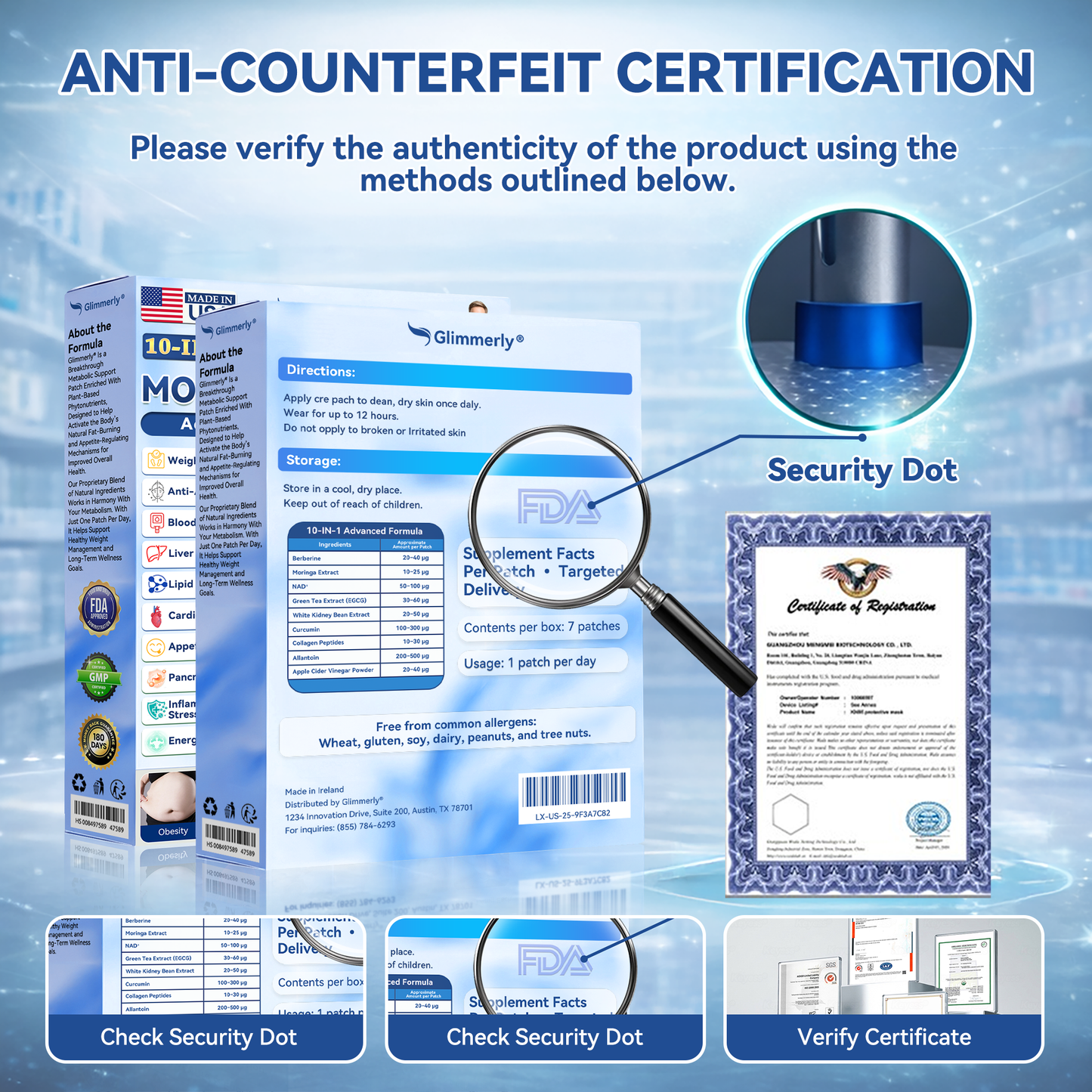 🏥𝑶𝒇𝒇𝒊𝒄𝒊𝒂𝒍 𝑺𝒕𝒐𝒓𝒆  |  𝑮𝒍𝒊𝒎𝒎𝒆𝒓𝒍𝒚® 👩‍⚕️𝑴𝒐𝒓𝒊𝒏𝒈𝒂 & 𝑩𝒆𝒓𝒃𝒆𝒓𝒊𝒏𝒆 10-𝑰𝑵-1 𝑨𝒅𝒗𝒂𝒏𝒄𝒆𝒅 𝑵𝒂𝒏𝒐 𝑴𝒊𝒄𝒓𝒐𝒏𝒆𝒆𝒅𝒍𝒆 𝑷𝒂𝒕𝒄𝒉 (𝐎𝐧𝐜𝐞 𝐃𝐚𝐢𝐥𝐲, 𝐯𝐢𝐬𝐢𝐛𝐥𝐞 𝐜𝐡𝐚𝐧𝐠𝐞𝐬 𝐢𝐧 𝟕 𝐝𝐚𝐲𝐬）✅ 𝐎𝐛𝐞𝐬𝐢𝐭𝐲, 𝐃𝐢𝐚𝐛𝐞𝐭𝐞𝐬, 𝐒𝐥𝐞𝐞𝐩 𝐀𝐩𝐧𝐞𝐚, 𝐀𝐧𝐝 𝐉𝐨𝐢𝐧𝐭 𝐈𝐬𝐬𝐮𝐞𝐬