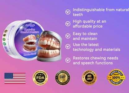 𝐉𝐚𝐬𝐬𝐞𝐞𝐦® Latest Premium Comfort Dentures💖 (High-End Dentures, Easy to Wear - Limited Time 70% Discount)🔥